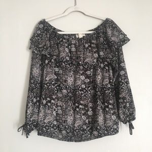 Michael Kors paisley print top